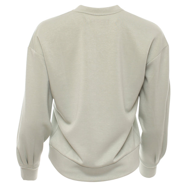 RANT & RAVE LADIES Relax & Renew Sandy Sage Sweater Sage back view