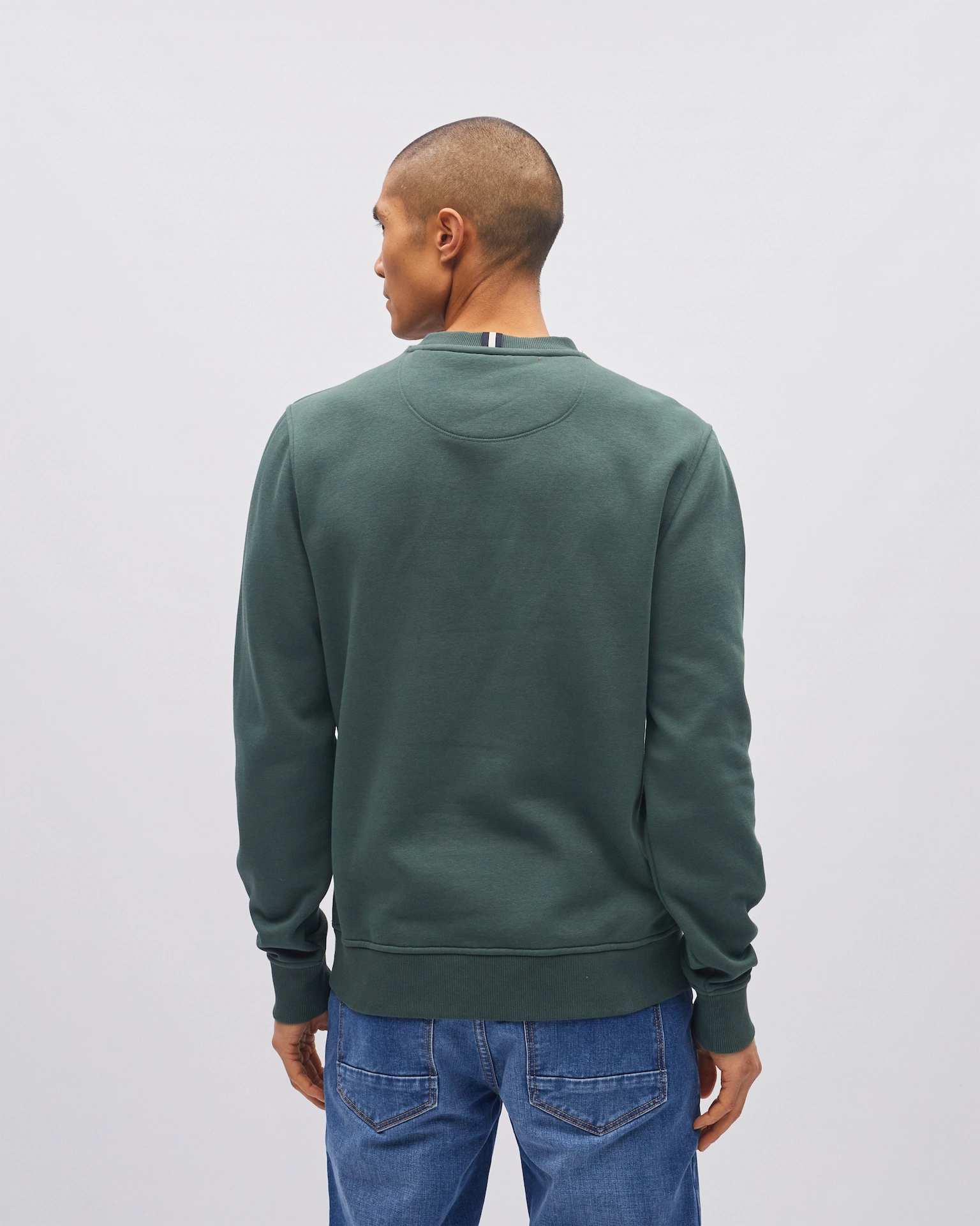 Diesel Santos Sweatshirt Myan Forest, back view