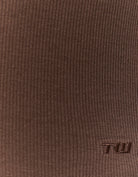 Tally Weijl Brown V-Neck Bodysuit BROWN back view