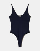 Tally Weijl Blue Basic Bodysuit Blue back view