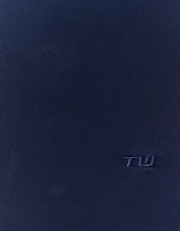 Tally Weijl Blue Basic Bodysuit, detail view