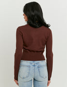 Tally Weijl Brown Cardigan Brown detail view