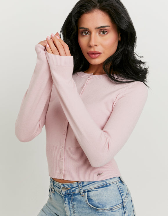 Tally Weijl Pink Cardigan PINK front view