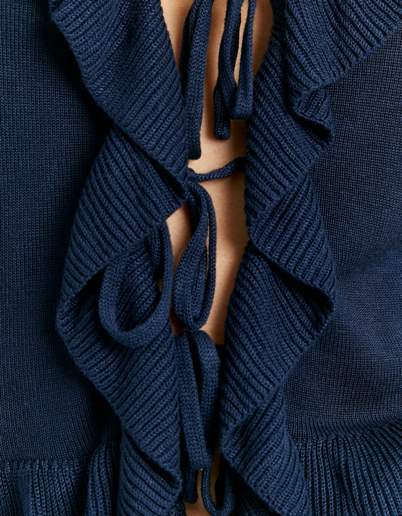 Tally Weijl Blue Cardigan, detail view