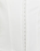 Tally Weijl White Pleated Playsuit WHITE flat front view