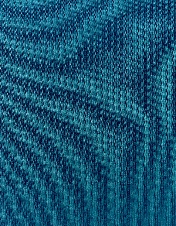 Tally Weijl Figure-Hugging Blue Mini Dress BLUE flat front view
