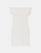 Tally Weijl White Off-Shoulder Mini Dress WHITE side view