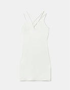 Tally Weijl White Mini Dress White back view
