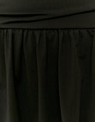 Tally Weijl Black Asymmetric Ruched Mini Dress BLACK side view