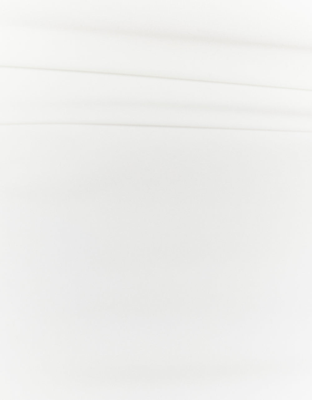 Ladies White Off-Shoulder Mini Dress-Close Up View