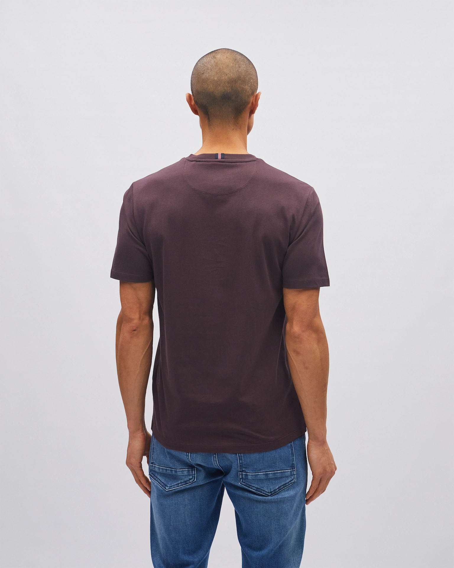 Diesel Shay Tee Dark Prune, product view