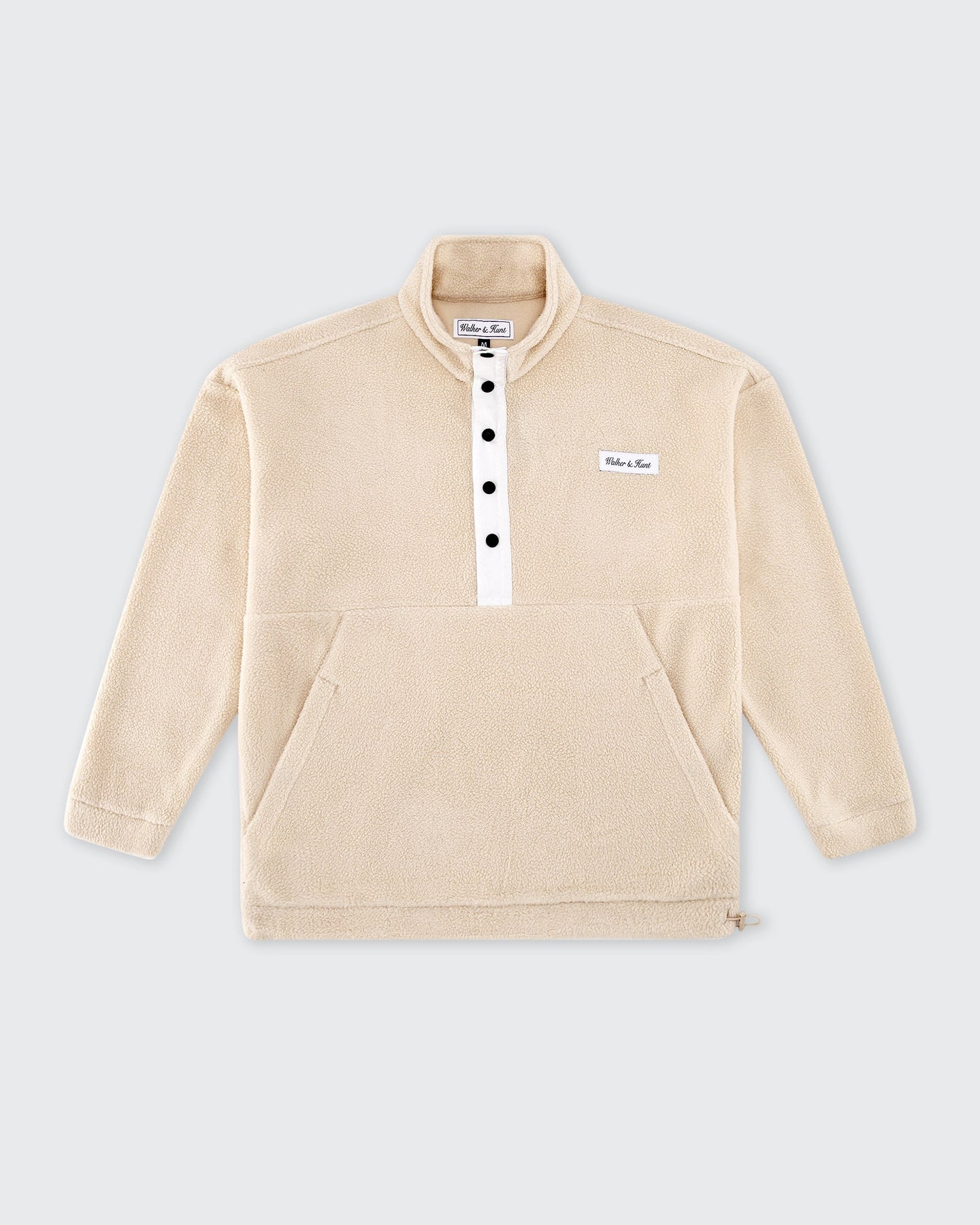 Sherpa Fleece Cream-Front view