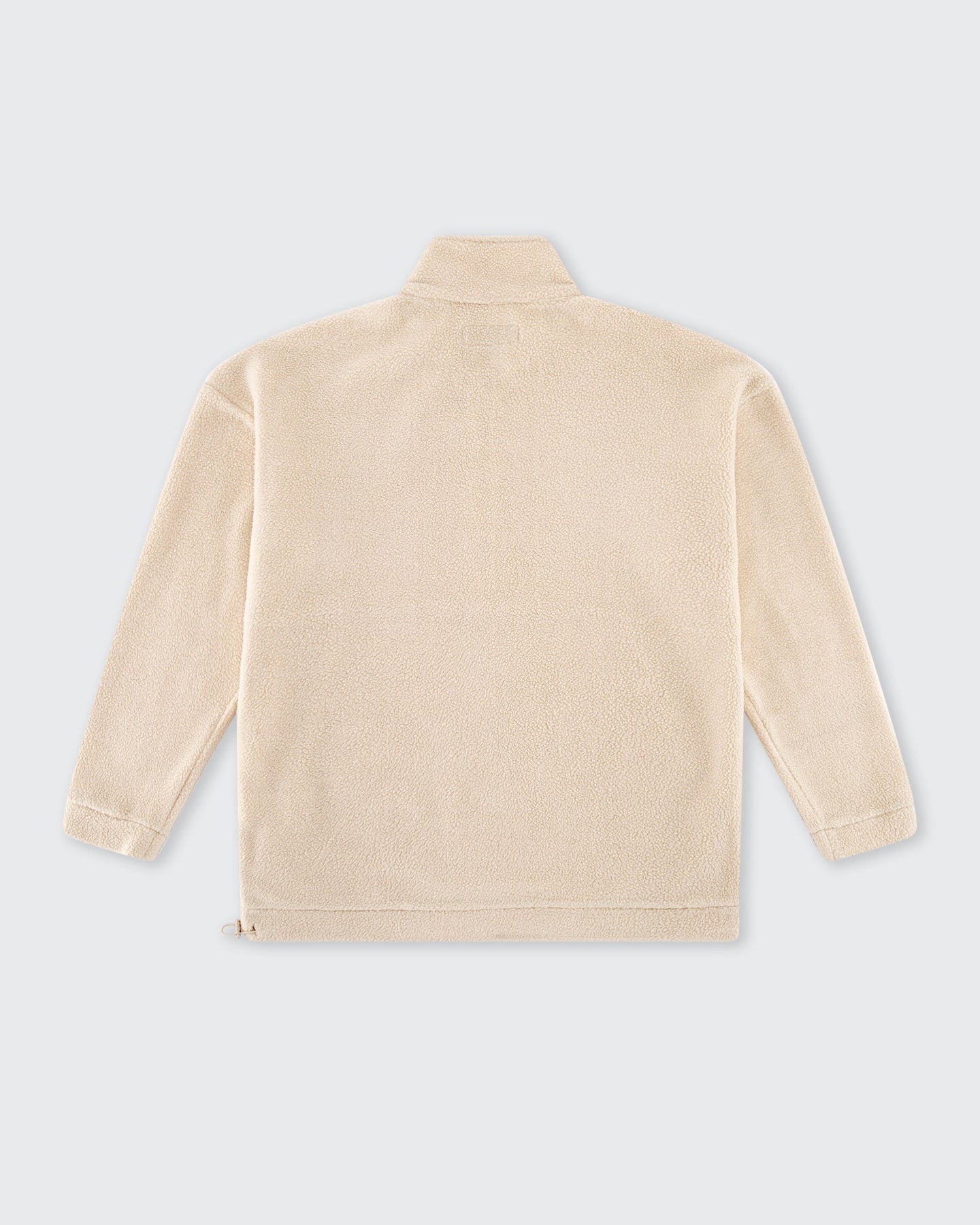 Sherpa Fleece Cream-Back view