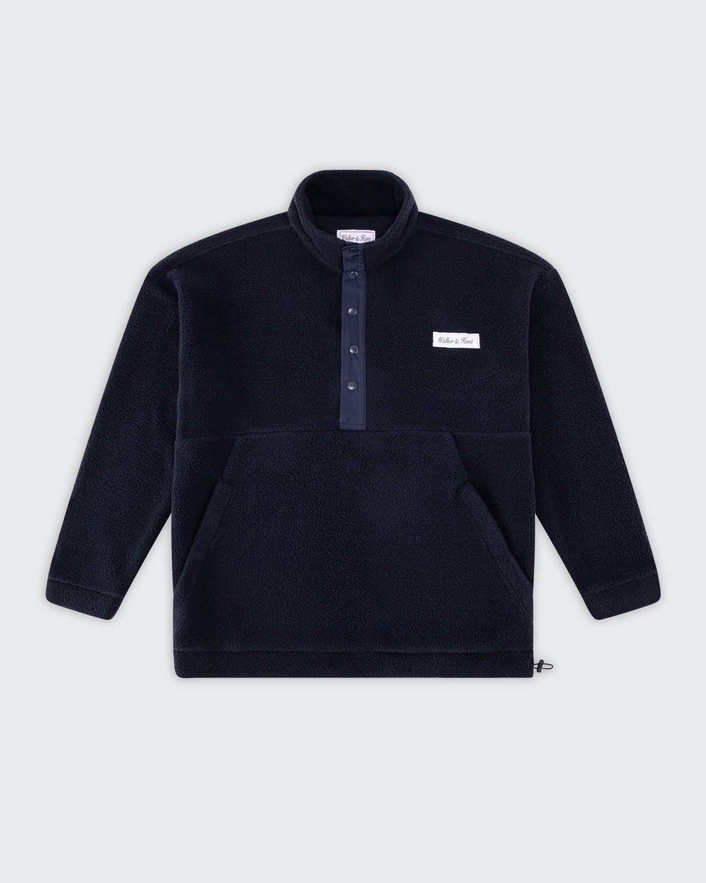 Sherpa Fleece Navy-Front view