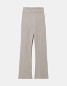 Tally Weijl Grey Leggings With Fold Waist GREY back view