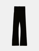 Tally Weijl Basic Black Cotton Trousers BLACK back view