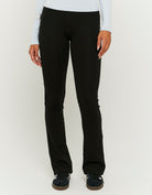 Tally Weijl Basic Black Leggings Black front view