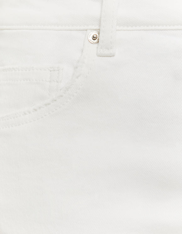 Tally Weijl White Straight Leg Trouser, detail view