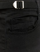Tally Weijl Black High Waist Wide Leg Trousers BLACK flat front view
