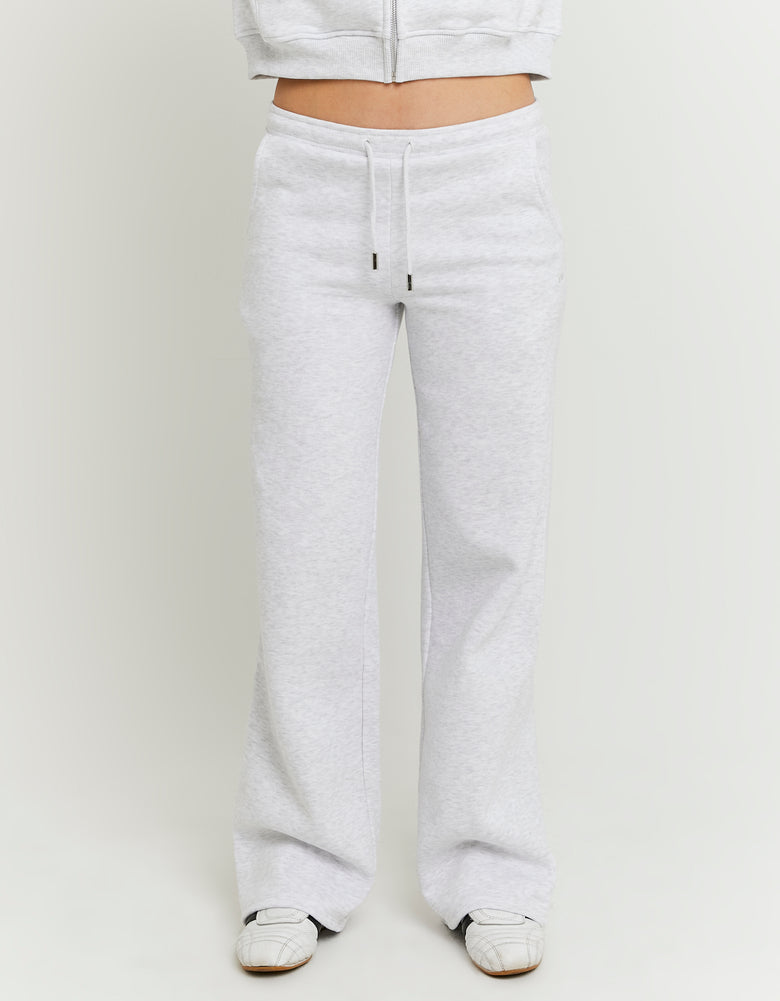 Tally Weijl Grey Sweat Pants GREY front view