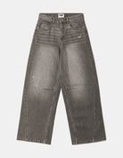 Tally Weijl Mid Waist Grey Skater Jeans Grey side view