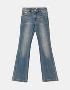 Tally Weijl Blue Bootcut Mid Waist Jeans BLUE side view