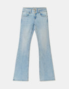 Tally Weijl Low Waist Bootcut Blue Jeans Blue back view
