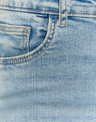 Tally Weijl Blue Mid Waist Flare Jeans Blue side view