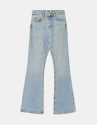 Tally Weijl Blue High Waist Flare Jeans BLUE side view