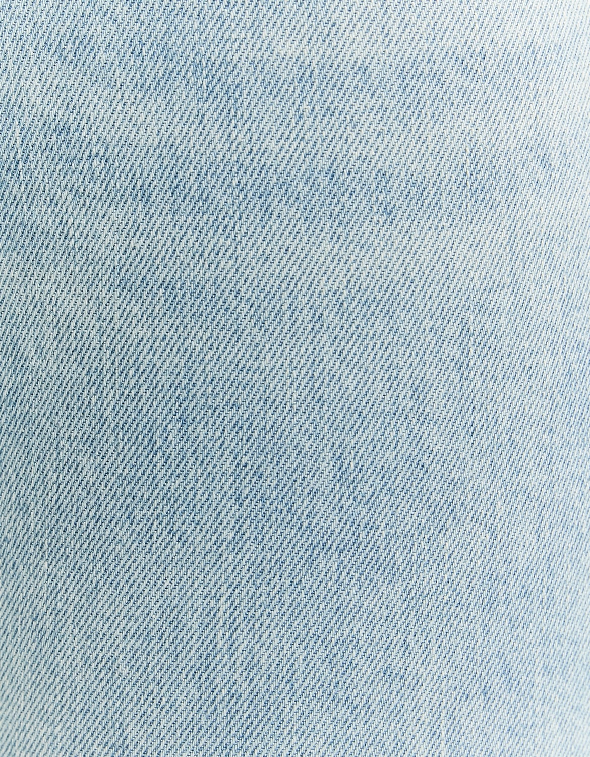 Ladies Blue High Waist Flare Jeans-Closer View