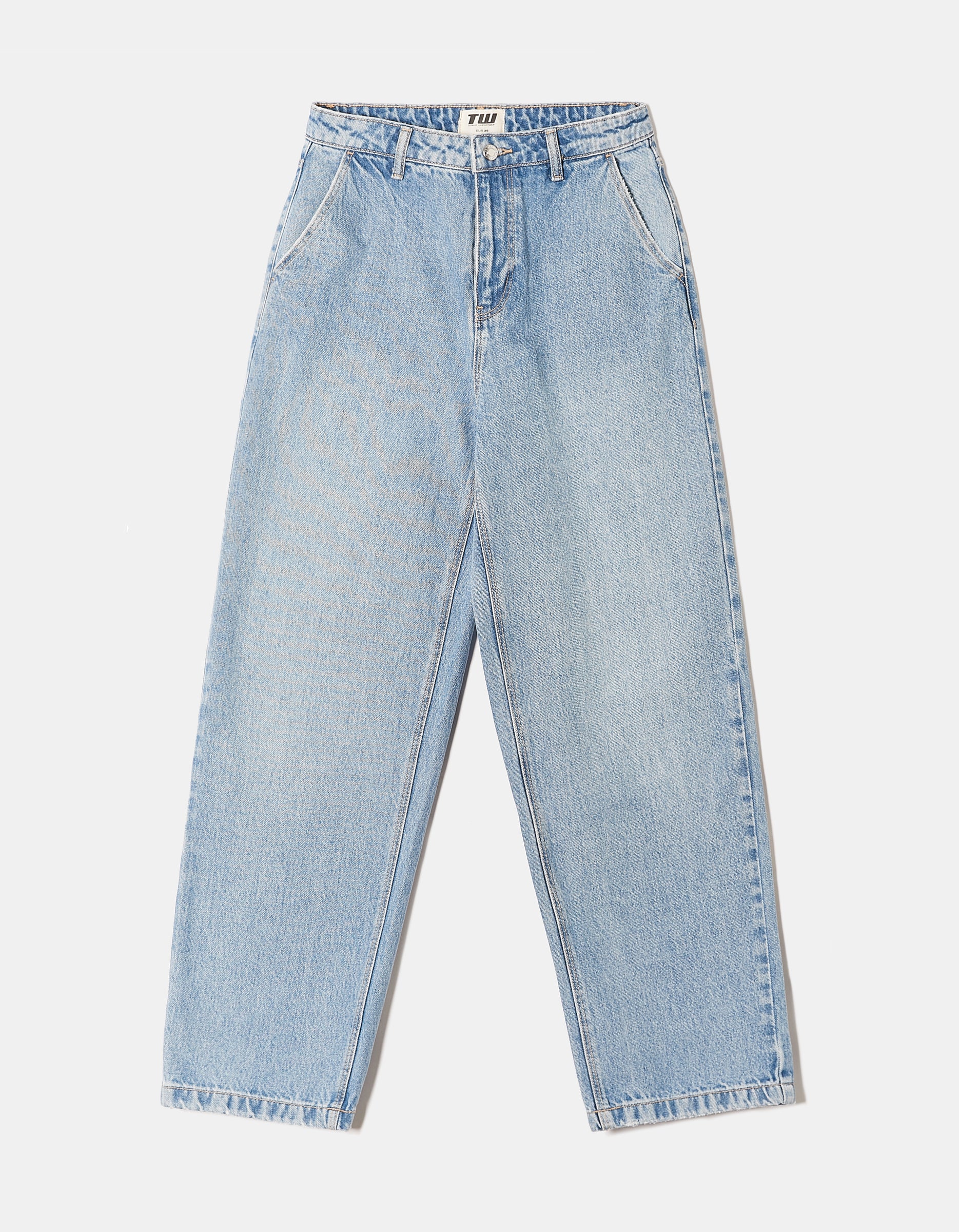 Tally Weijl Blue Balloon Jeans Blue side view