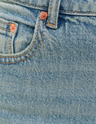 Tally Weijl Light Blue High Waist Straight Leg Jeans Blue side view
