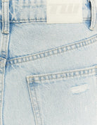 Tally Weijl High Waist Straight Leg Destroyed Jeans Blue alternate view