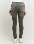Tally Weijl Mid Waist Skinny Push Up Black Jeans BLACK detail view