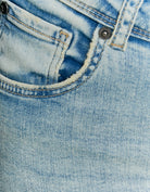 Tally Weijl Mid Waist Push Up Skinny Jeans Blue side view