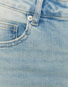 Tally Weijl Light Wash Low Waist Bootcut Jeans BLUE side view