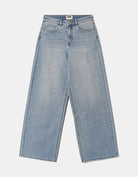 Tally Weijl Mid-Waist Blue Baggy Jeans BLUE back view