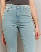 Tally Weijl Skinny High Waist Blue Jeans Blue detail view