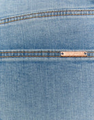Tally Weijl Light Blue High Waist Skinny Blue Jeans BLUE flat front view