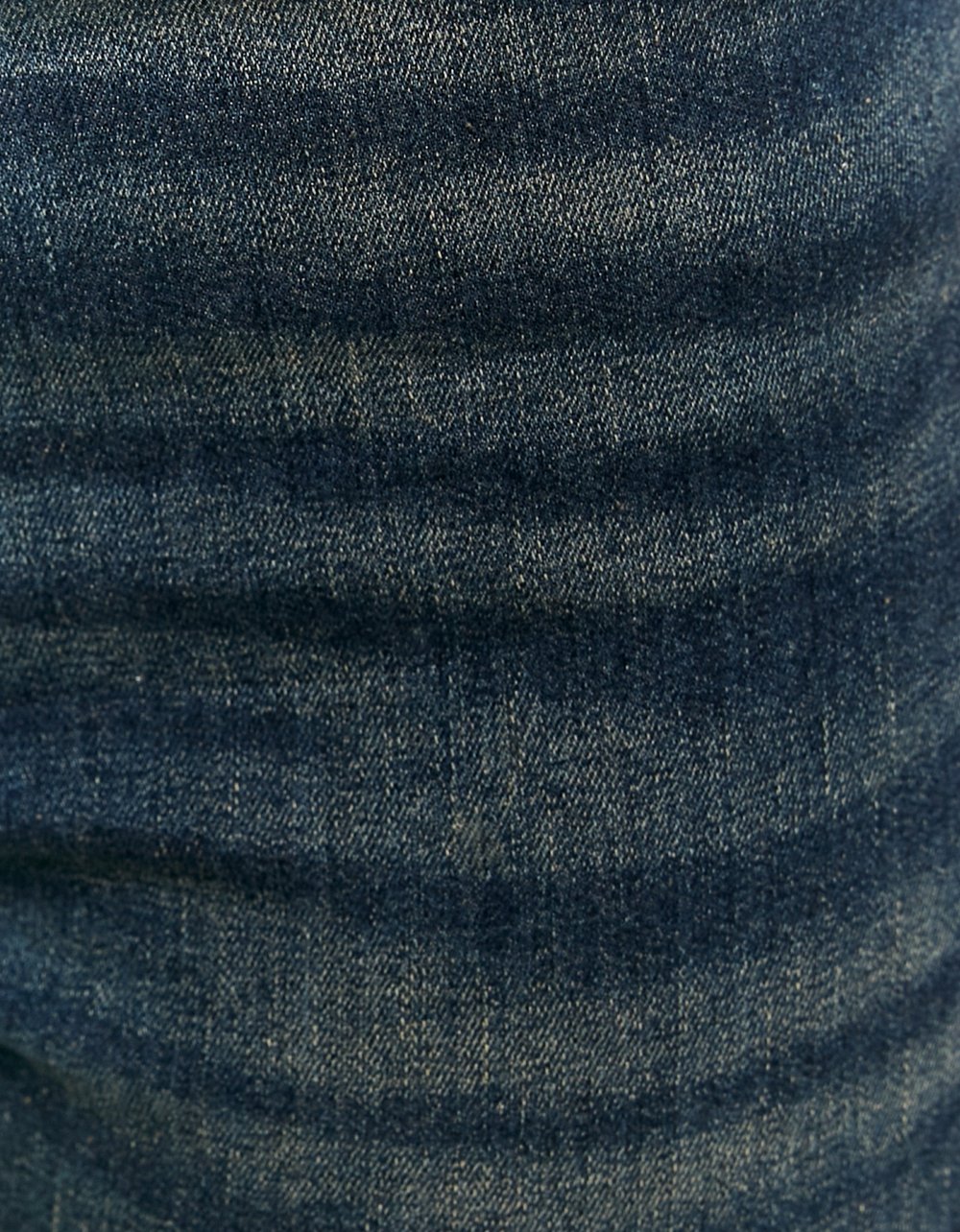 Tally Weijl Blue 016 High Waist Skinny Jeans BLUE flat front view