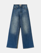 Tally Weijl High Waist Wide Leg Blue Jeans Blue view 11