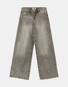 Tally Weijl Grey Mid Waist Wide Leg Jeans Grey side view
