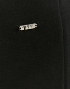 Tally Weijl Black Flare Joggers flat detail view