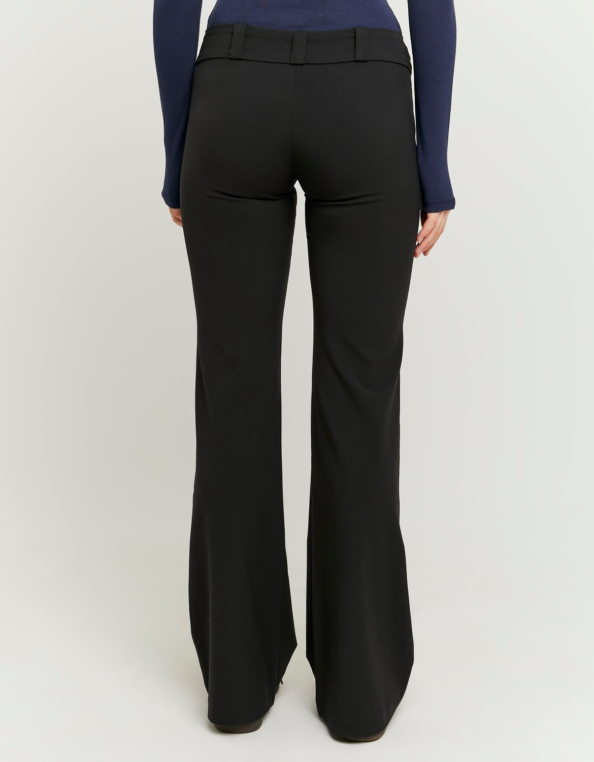 Tally Weijl Black Low Waist Trousers BLACK detail view