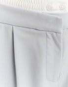 Tally Weijl Double Waist Blue Wide Leg Trousers BLUE flat front view