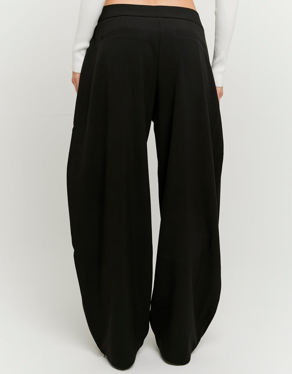Tally Weijl Black Balloon Trousers, detail view