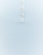 Tally Weijl Blue Knitted Basic Top Blue side view