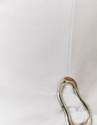 Tally Weijl White Tank Top White side view