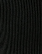 Tally Weijl Black Short Sleeve Knitted Top Black side view