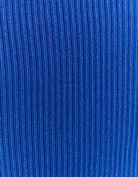 Tally Weijl Blue Short Sleeve Knitted Top BLUE side view